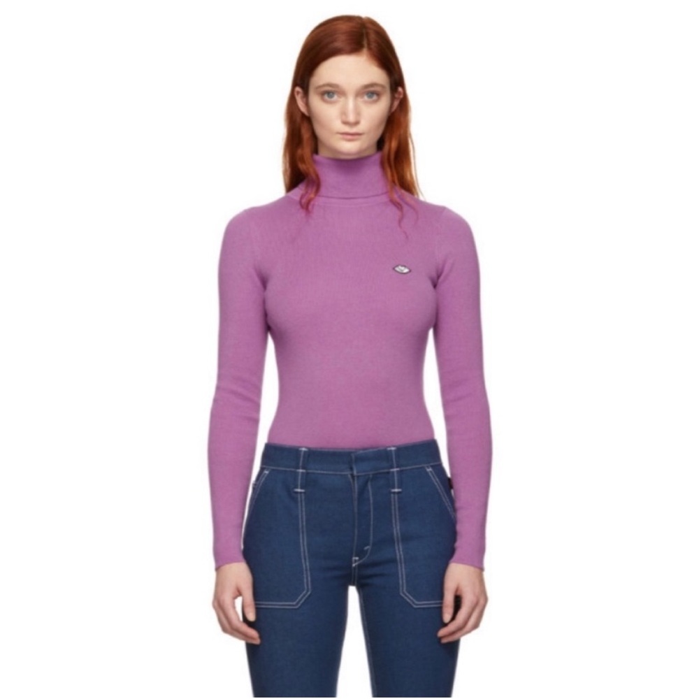 See by Chloe Purple Turtleneck
